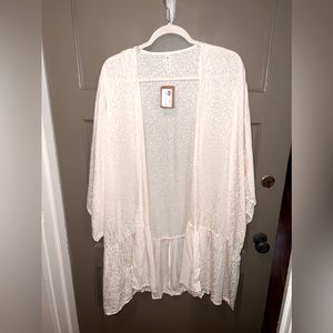 Elegant Cream Women's kimono